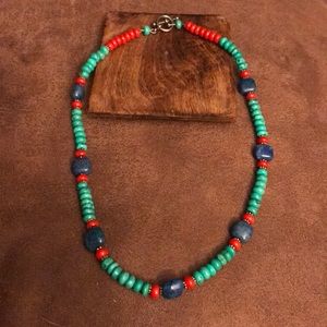 Genuine turquoise necklace